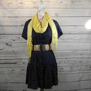 Polka dot mini dress